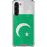 Pakistan Flag Distressed Galaxy S23 Plus Clear Case